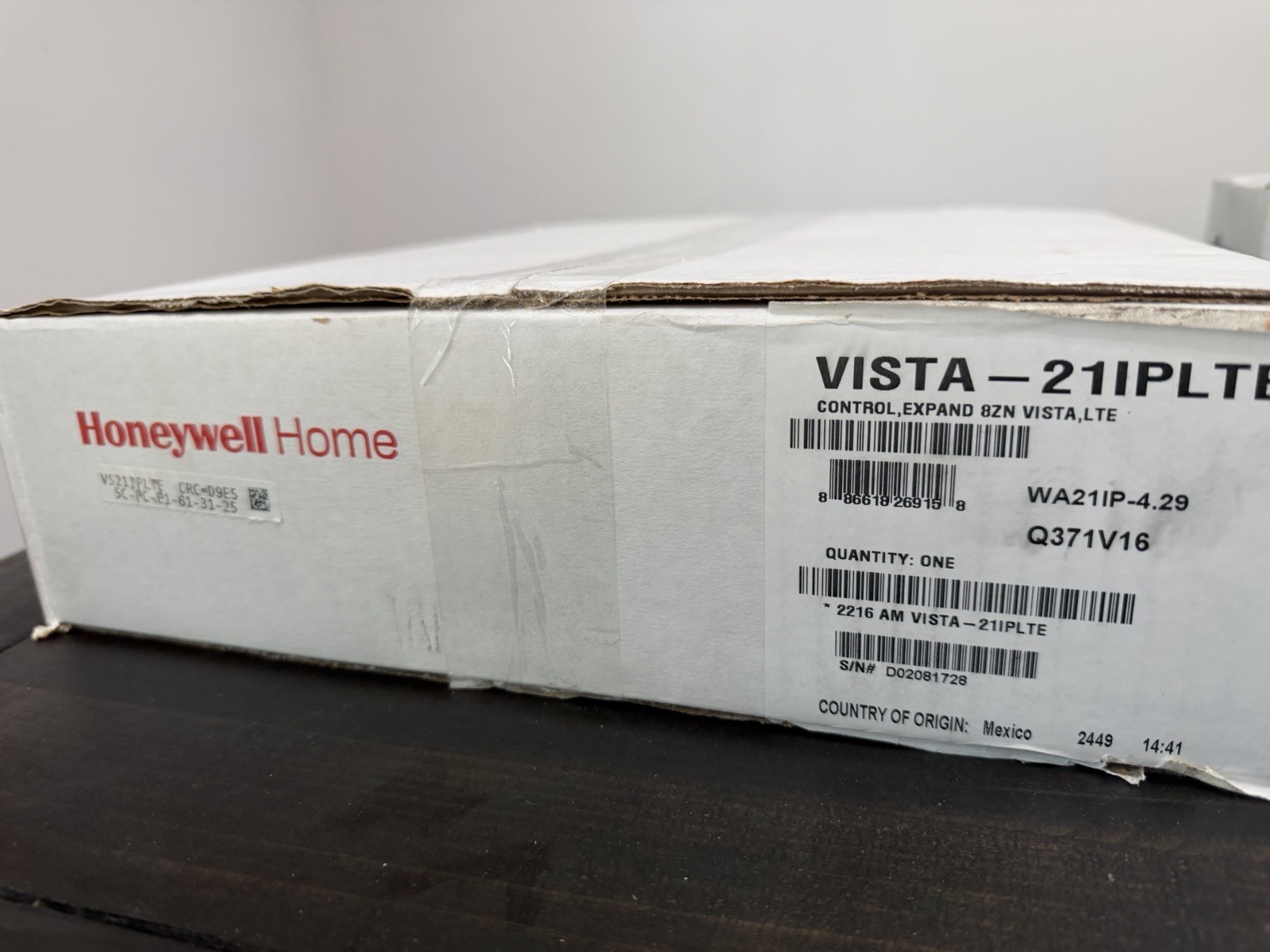Honeywell VISTA-21IPLTE Sealed Alarm Control Panel Supports LTE-21V