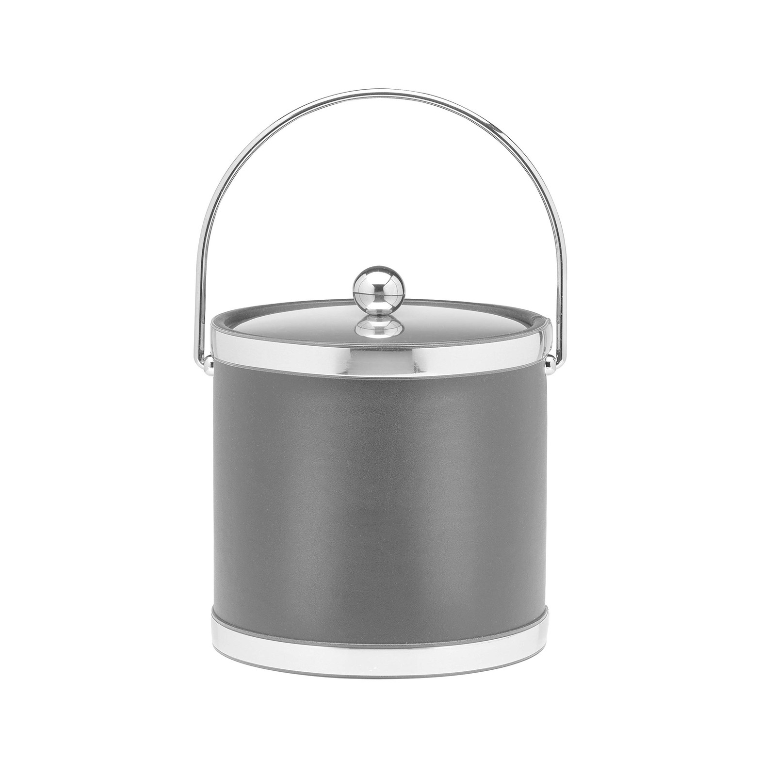 Black With Polished Brass 3 Qt