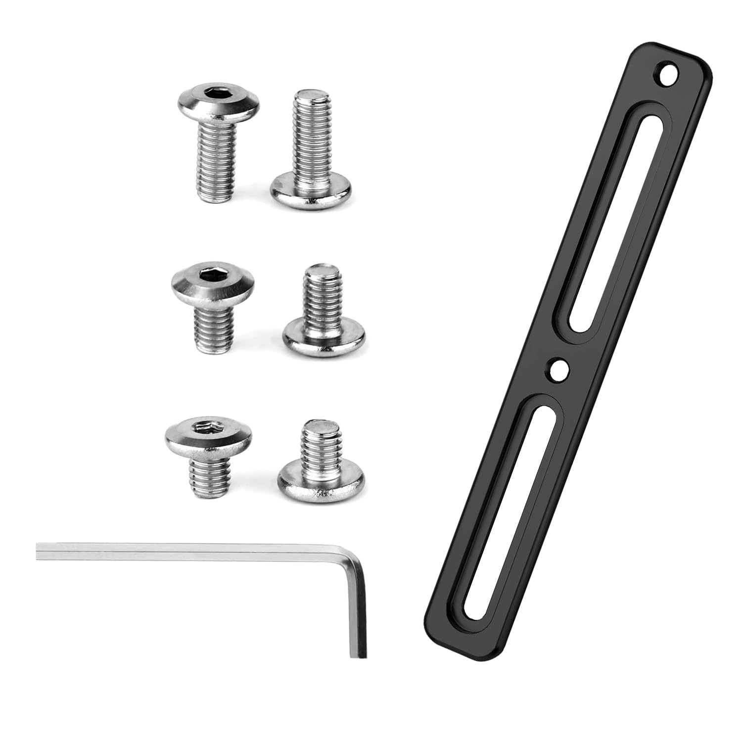 Xvnoesza 1Pcs Adjustable Bike Water Bottle Cage Bracket Adapter for black