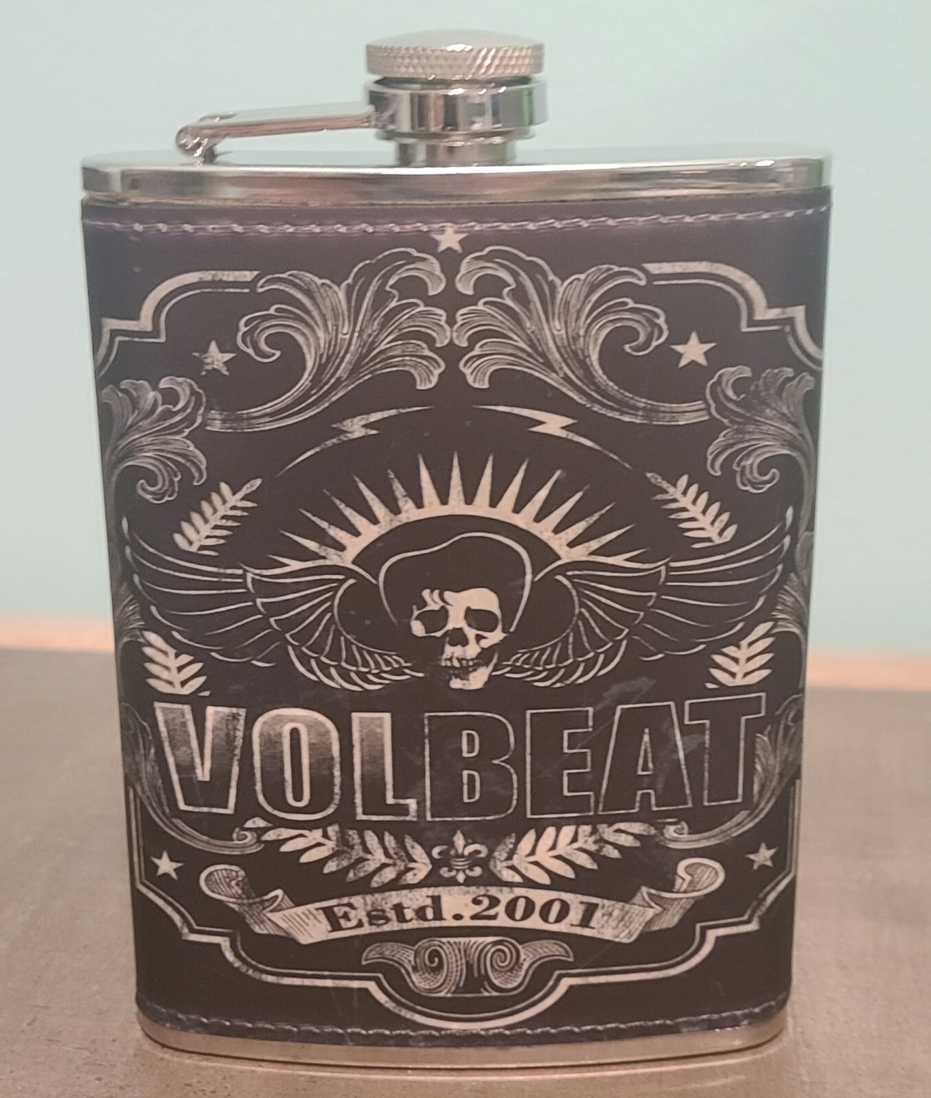 Inglorius: V 8 oz flask custom NEW (can make most images)