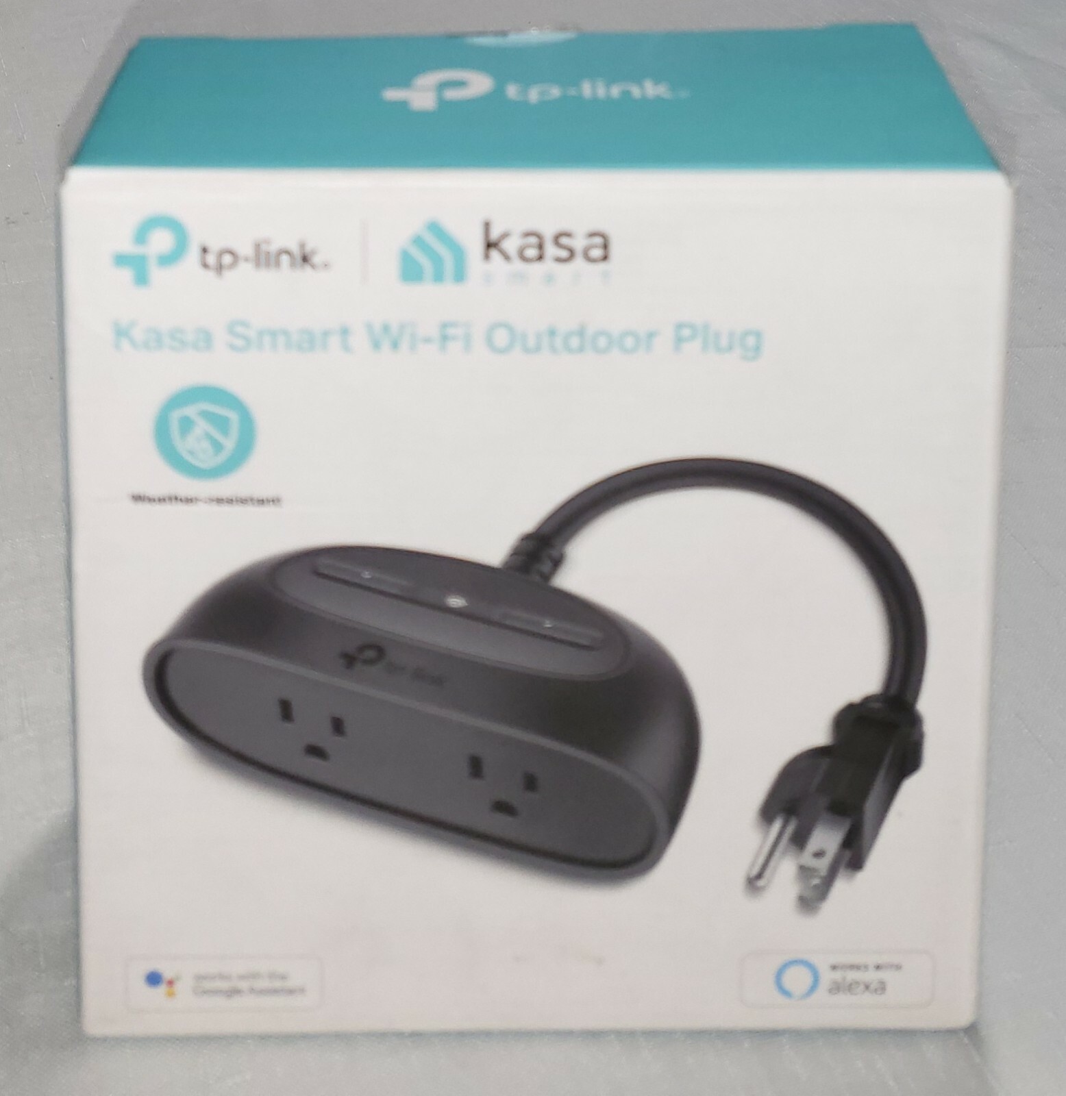 TP-LINK Kasa Smart Wi-fi Outdoor Plug New in box