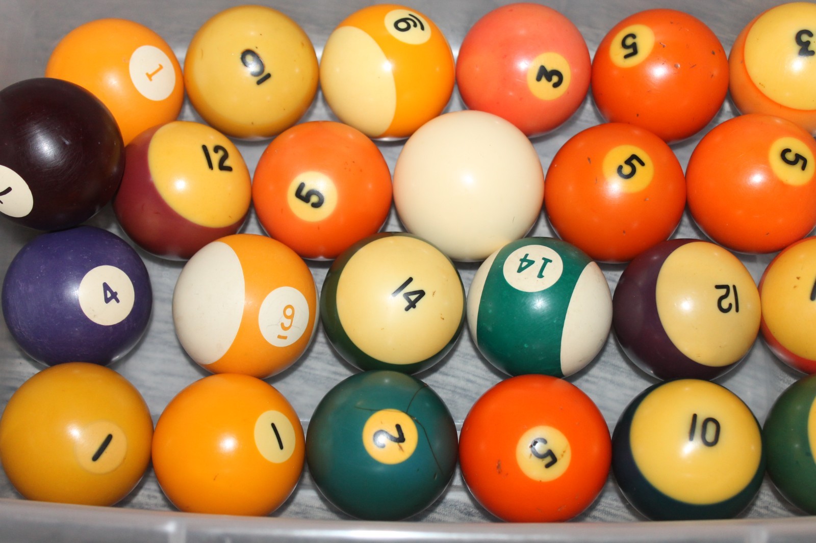 Vintage Pool Table Cue Ball Replacement Piece