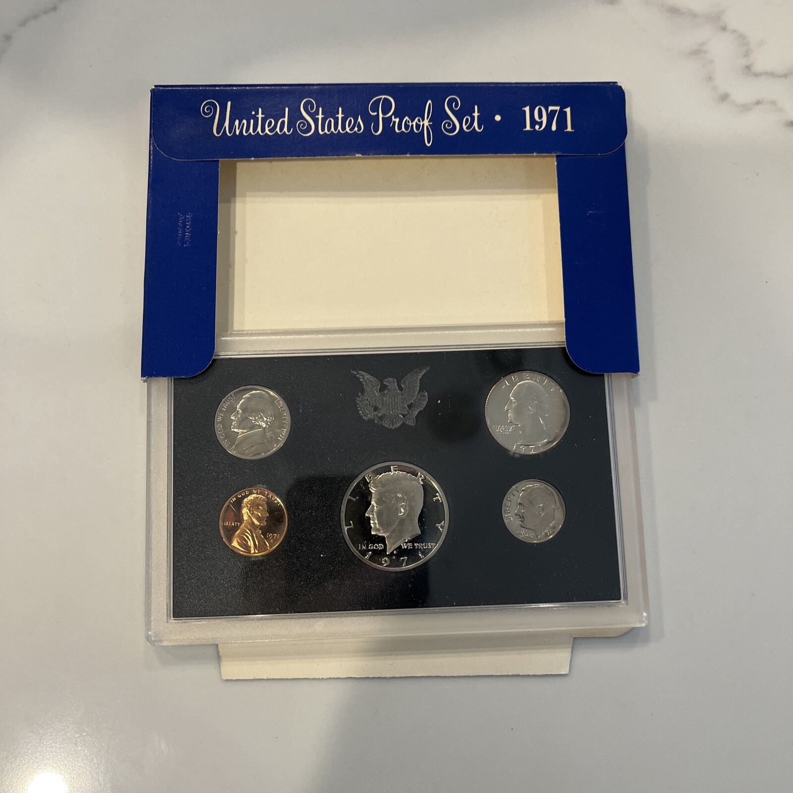 1971-S U.S. United States Mint Official Proof Coin Set