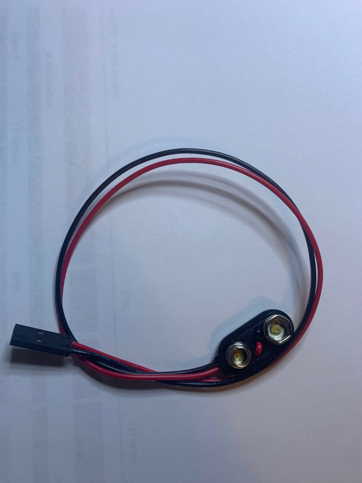 EMG 11 IN QUICK CONNECT BATTERY CLIP SOLDERLESS For 3 Or 5 POS STRAT SWITCH ONLY