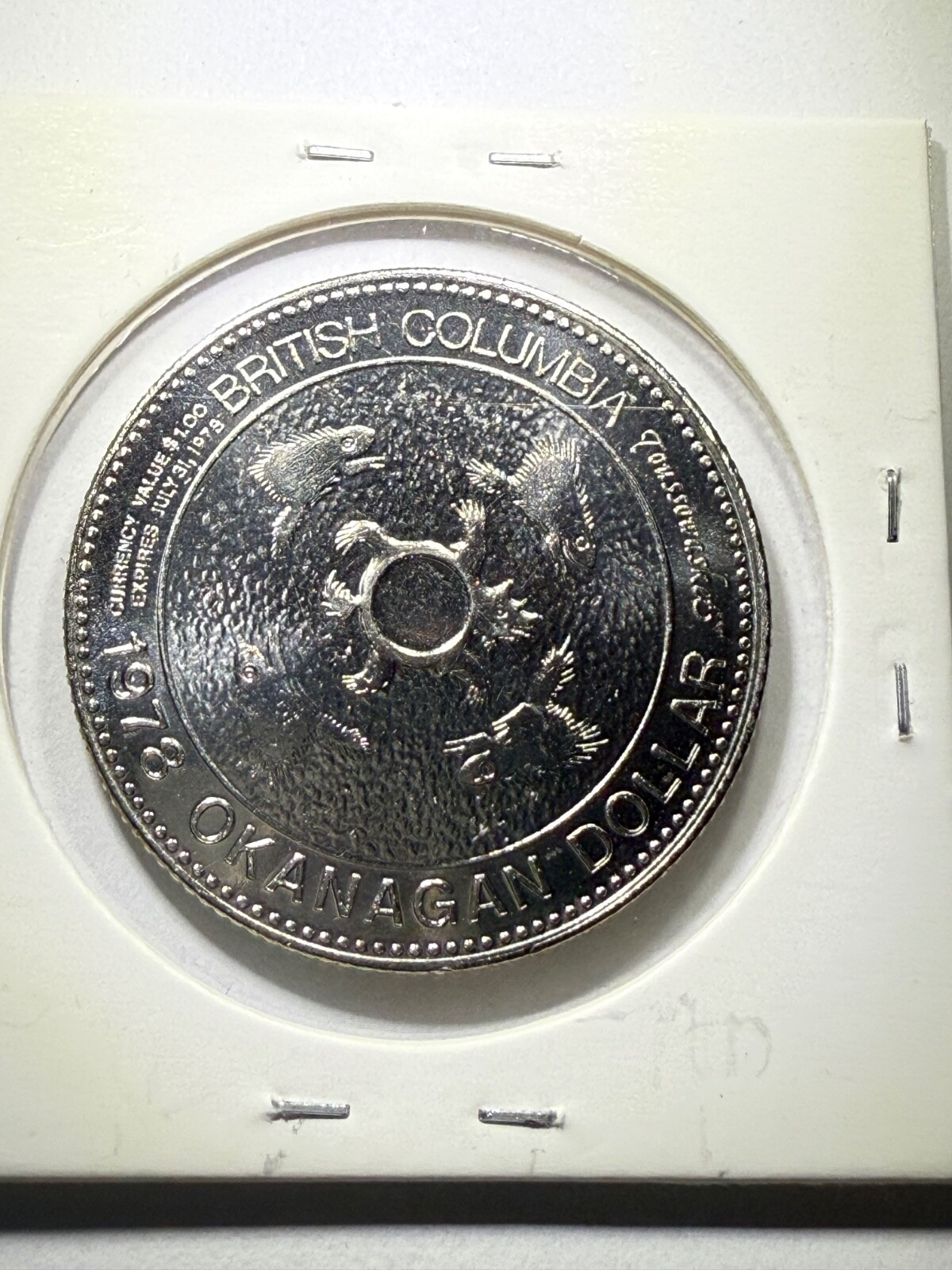 1978 Canada Okanagan Dollar - Nicola SPC230