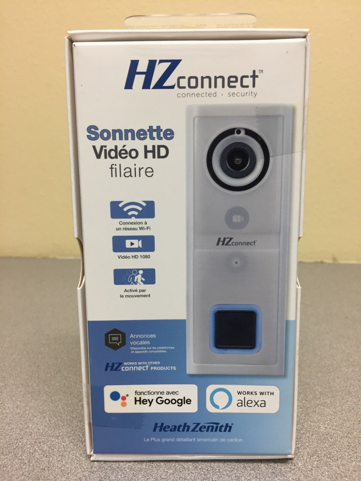 Heath-Zenith SL-9601-00 Wired Smart Doorbell Motion Sensor