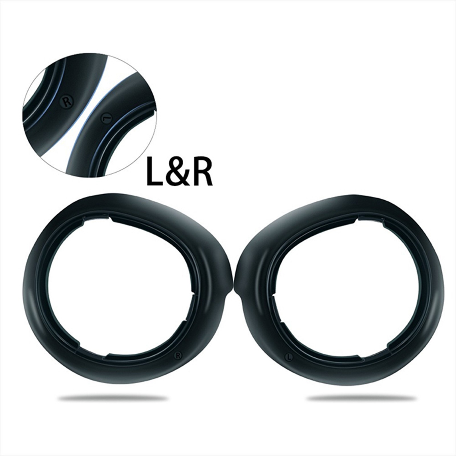 For Quest 3 VR Glasses Lens Protector Frame VR Headset Mirror Anti-scratch Frame