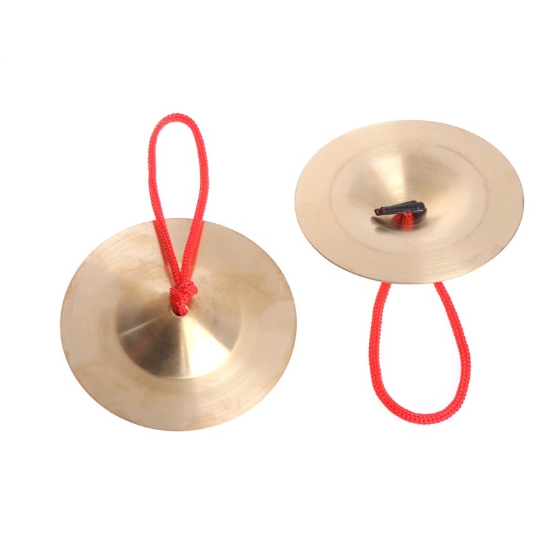 Copper Cymbal Hand Percussion Orff instruments Kids Gift Toys Early Educationaly
