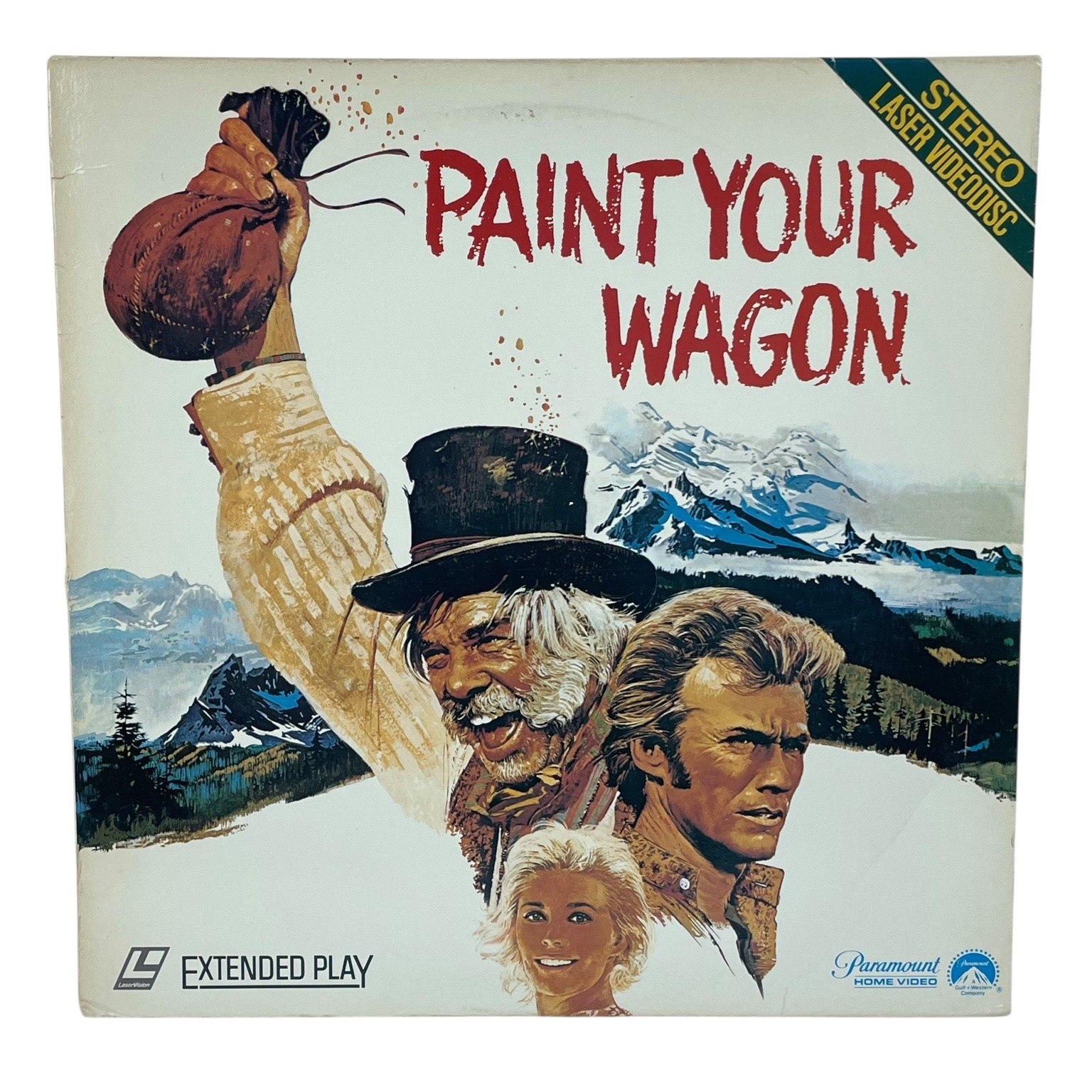 Paint Your Wagon LaserDisc 1969 Musical Western EP Stereo Paramount