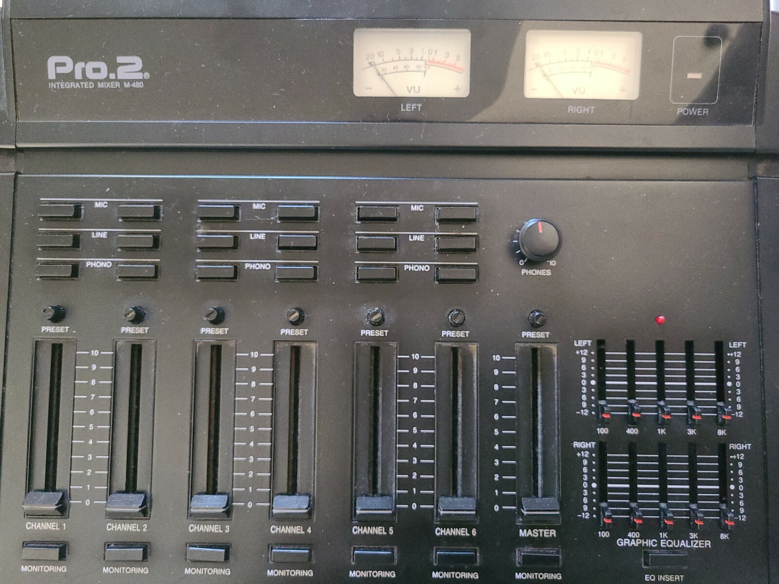 Pro.2 Integrated Stereo Mixer M480 (used)