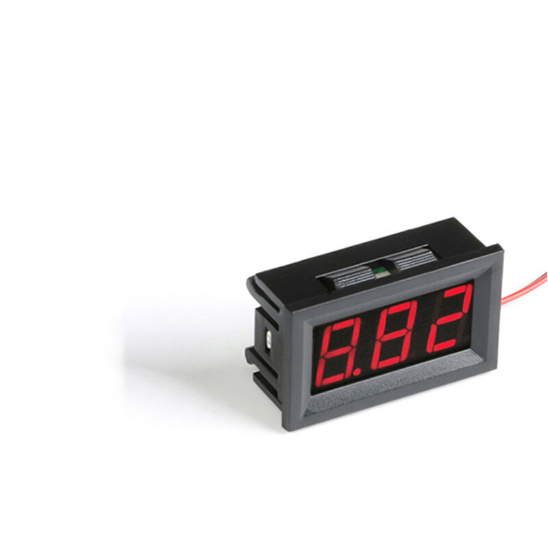 Voltmeter Tester Digital Panel Voltage ,DC 4.5-30V AC30V-500V Red/Blue/Green LED
