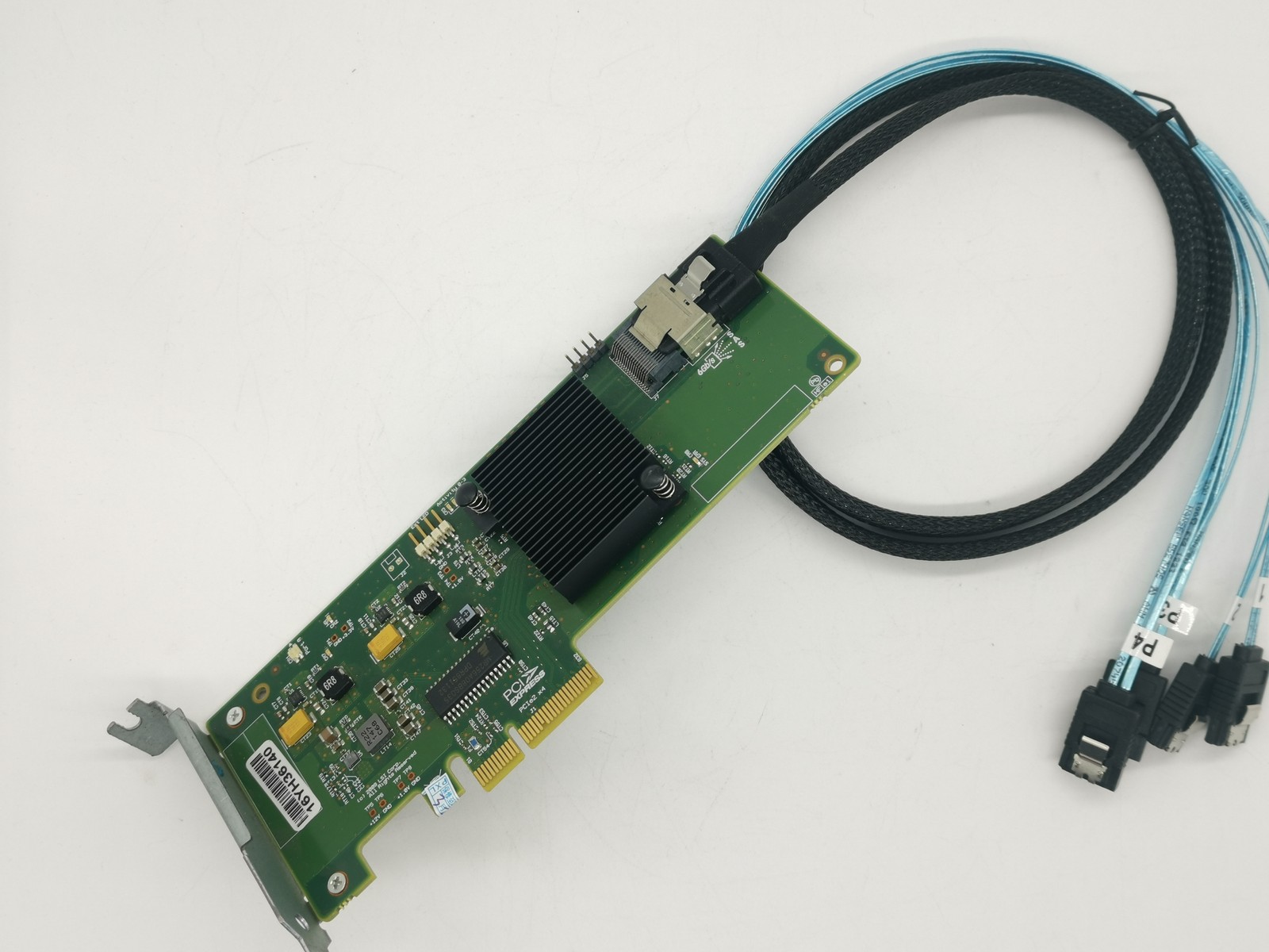 LSI 9211-4i 6G SAS HBA FW:P20 IT Mode ZFS FreeNAS unRAID + SFF-8087 SATA  US