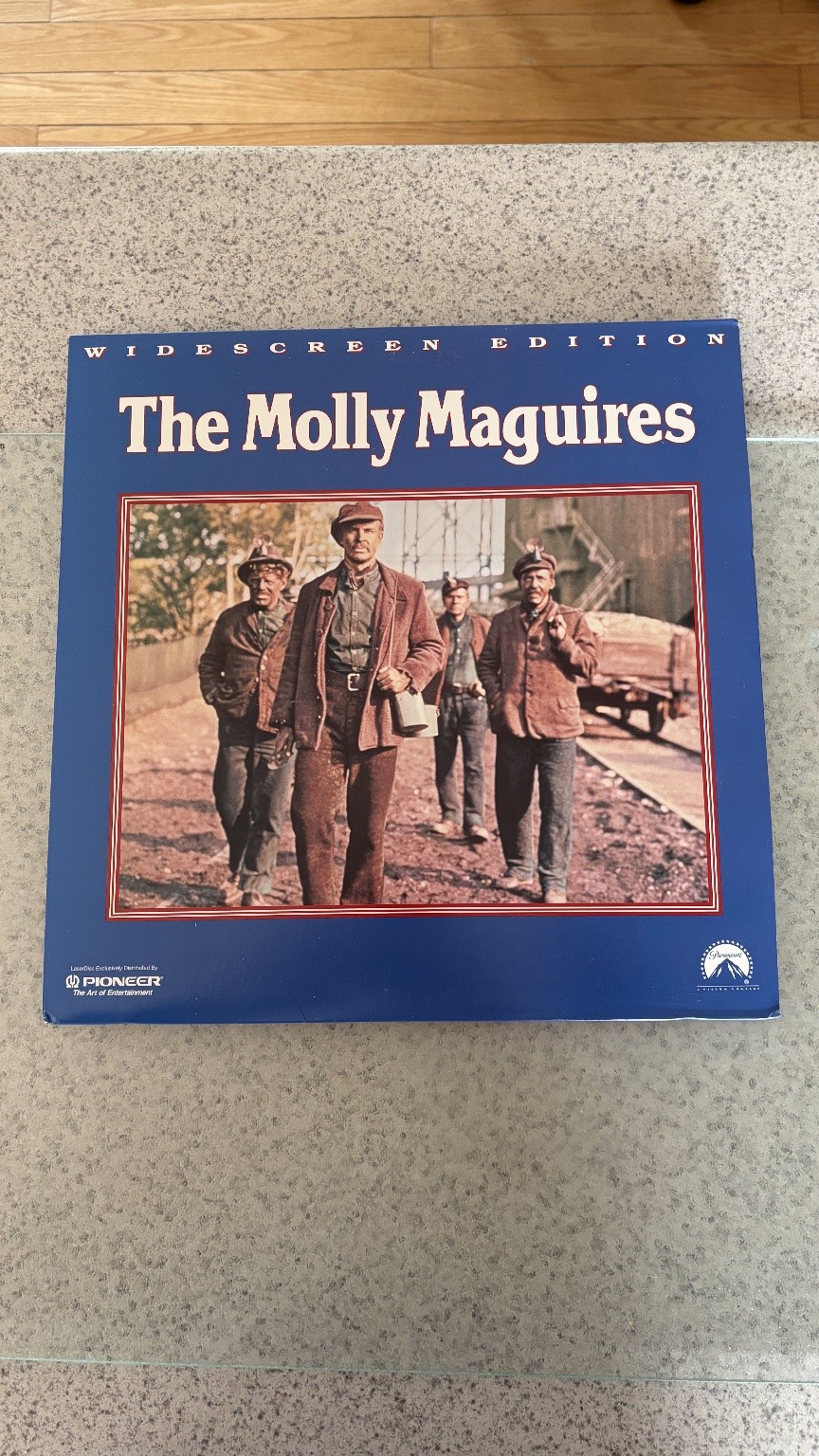 The Molly Maguires LaserDisc 1970 Drama Widescreen Edition Paramount