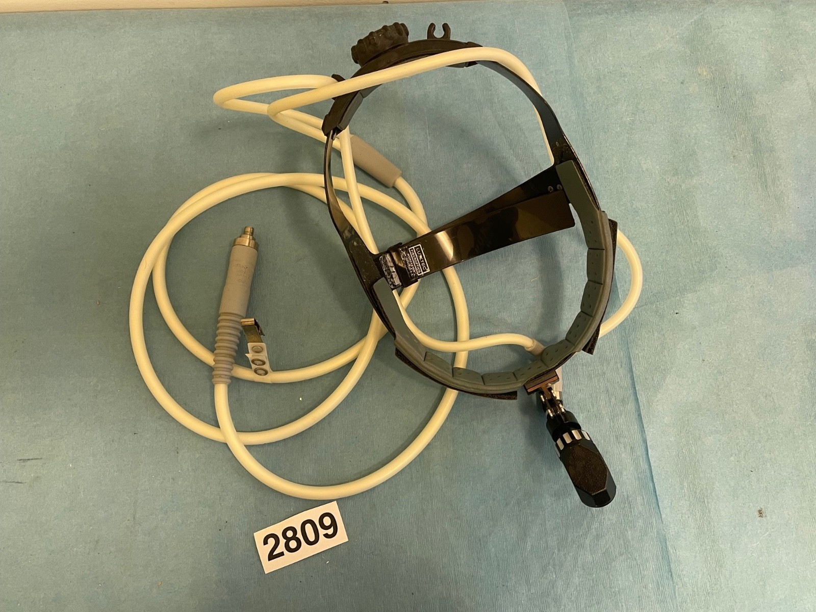 TESTED Luxtec Fiberoptics Fiberoptic Headlight with Lighted Cable