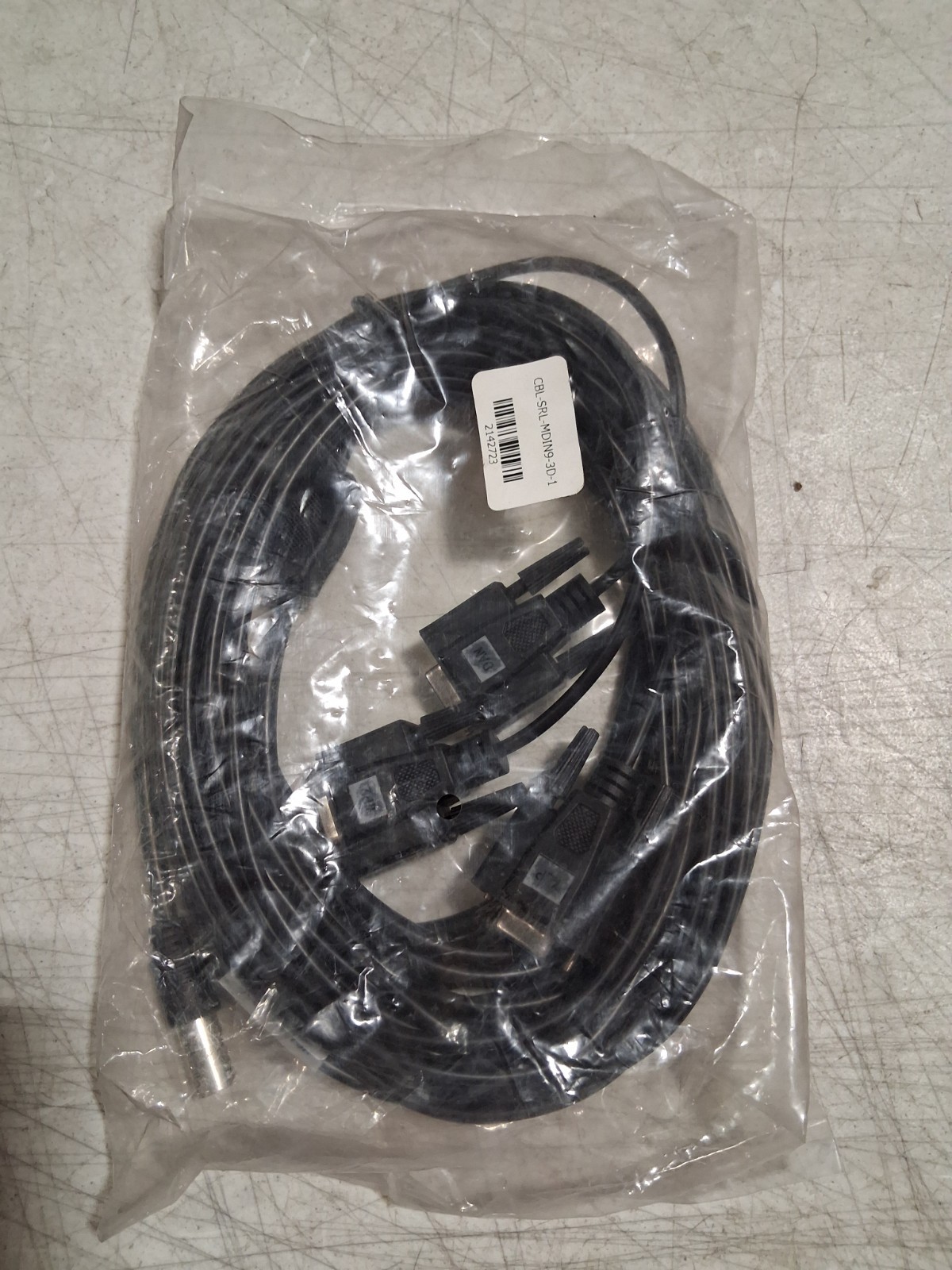 AirSpan CBL-SRL-MDIN9-3D-1 Serial bebug cable Mini-DIN-9 to 3x D Type  New