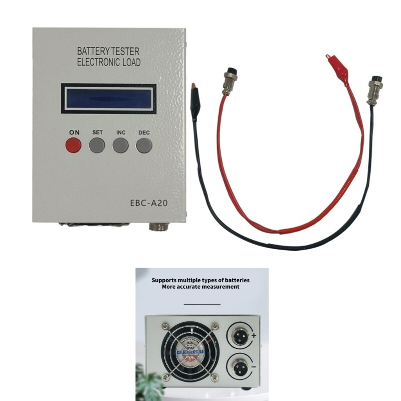 Powerful Capacity Tester With LCD Display For Accurate