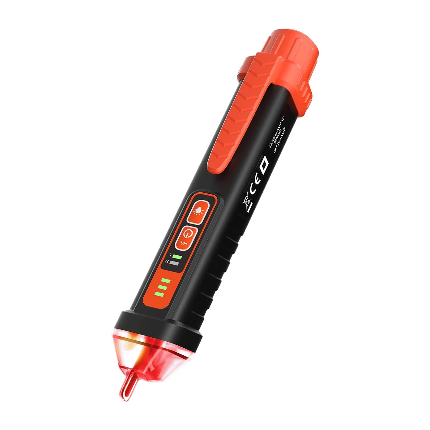 Non Contact Voltage Tester Pen, AC 12/48-1000V Electric Tester Pen | Electrical