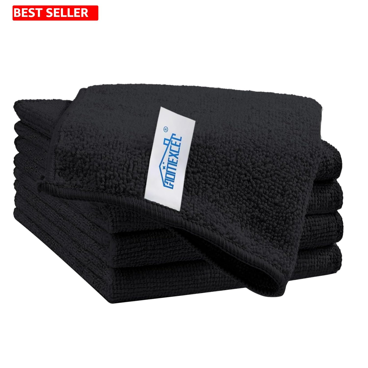 High-Quality Microfiber Towels - 5 Lint-Free Cleaning Cloths for Every Surface
