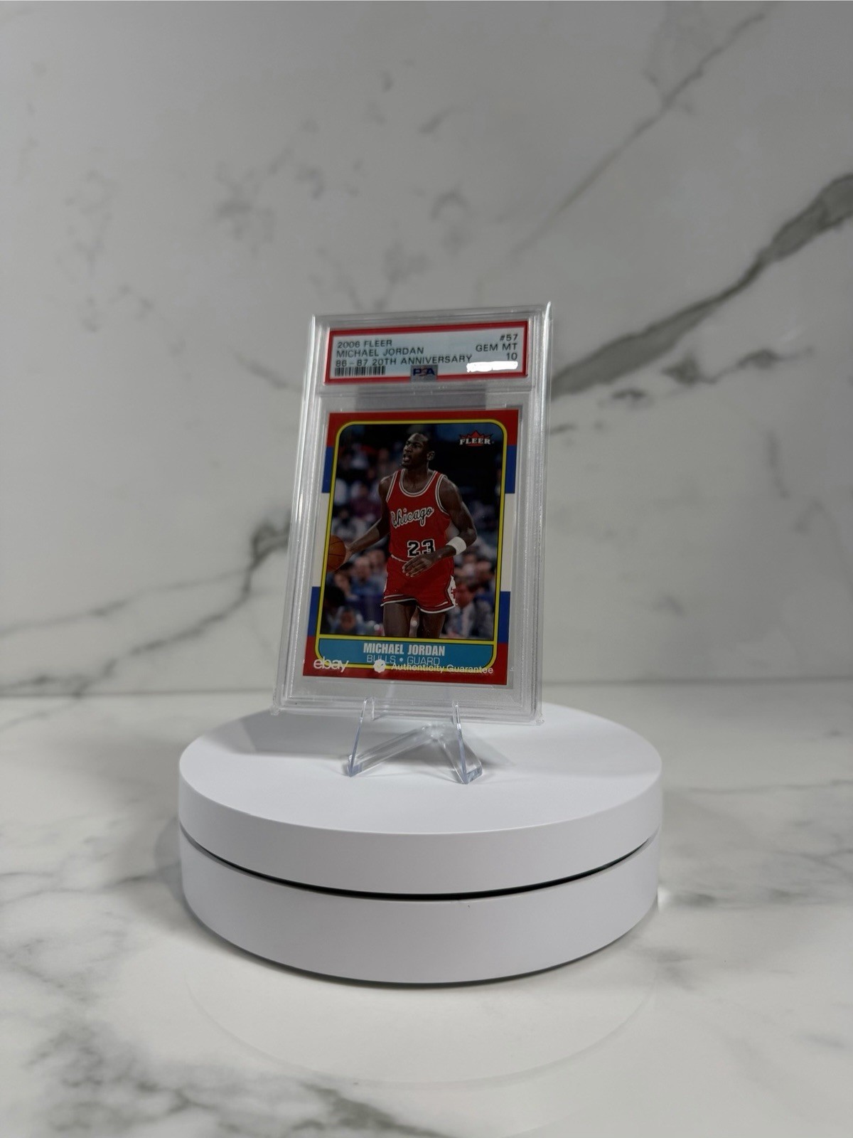 6” Motorized 360° Rotating Display Stand Turntable w/ Remote – White or Black