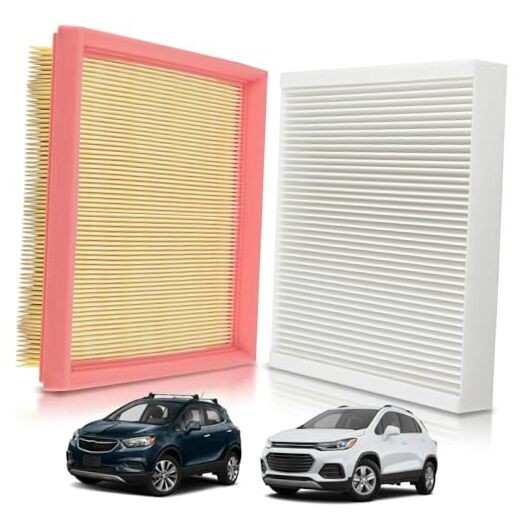 95021102 13271190 Engine and Cabin Air Filter Fit for Chevy Trax 1.4L (2013