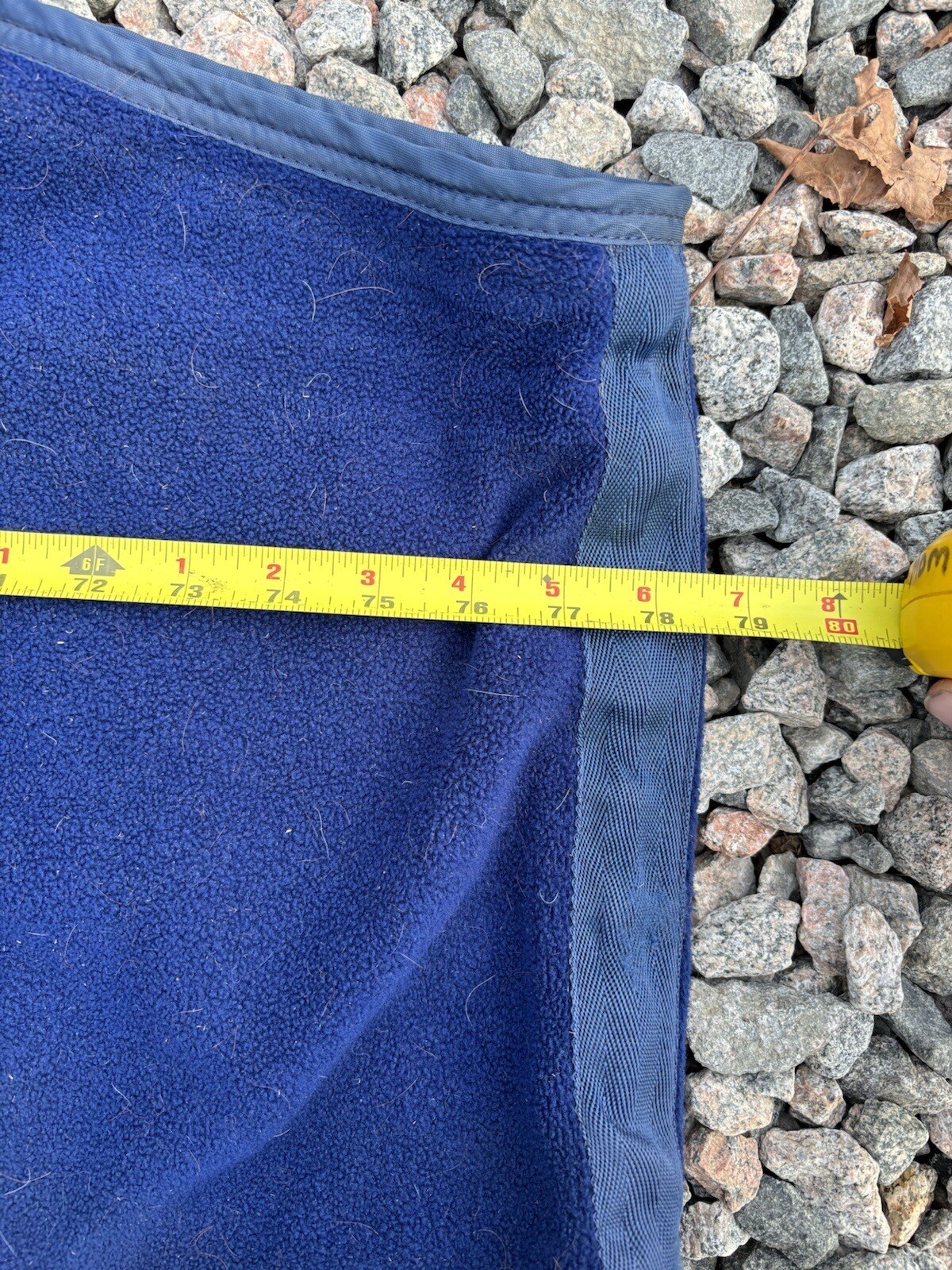 78” Fleece Liner With Closed Chest