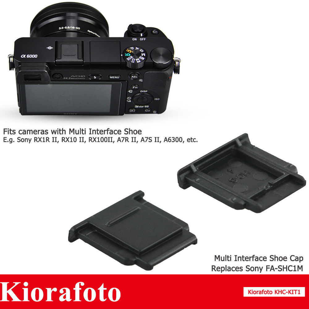 Sony Multi Interface Camera Hot Shoe Cover & MI Flash Microphone Foot Protector