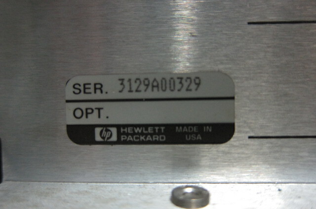 HP/Agilent 35689A S-Parameter Test Set, 100KHz-150MHz