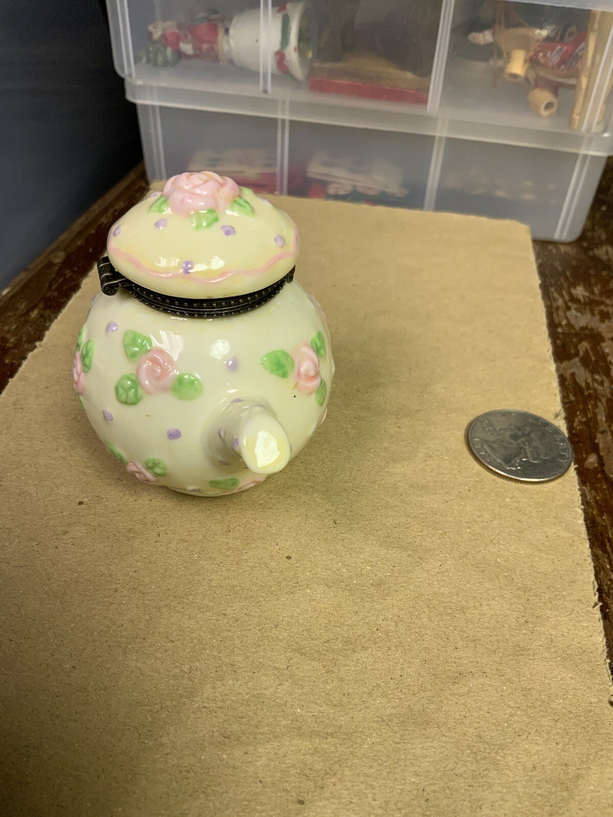Craft Teacup Trinket Box