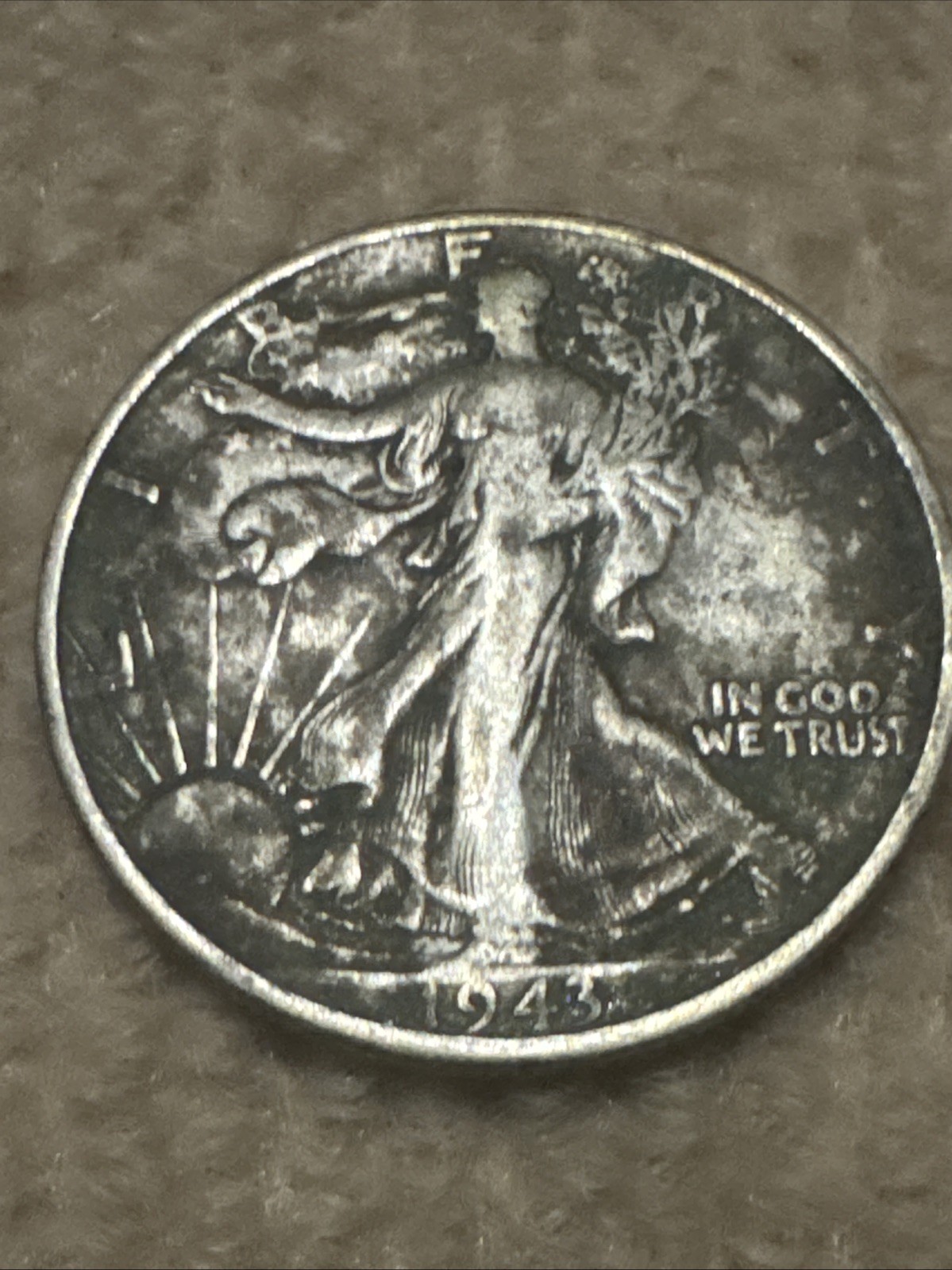 1943 Walking Liberty Silver Half Dollar - Classic 90% Silver Coin