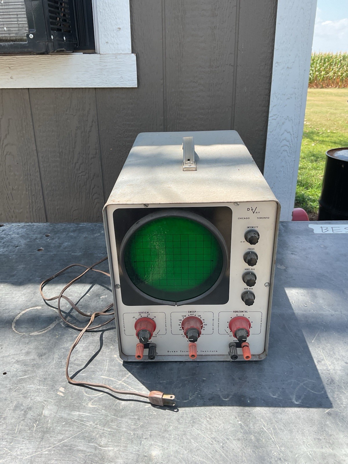 Devery Oscilloscope Parts Only