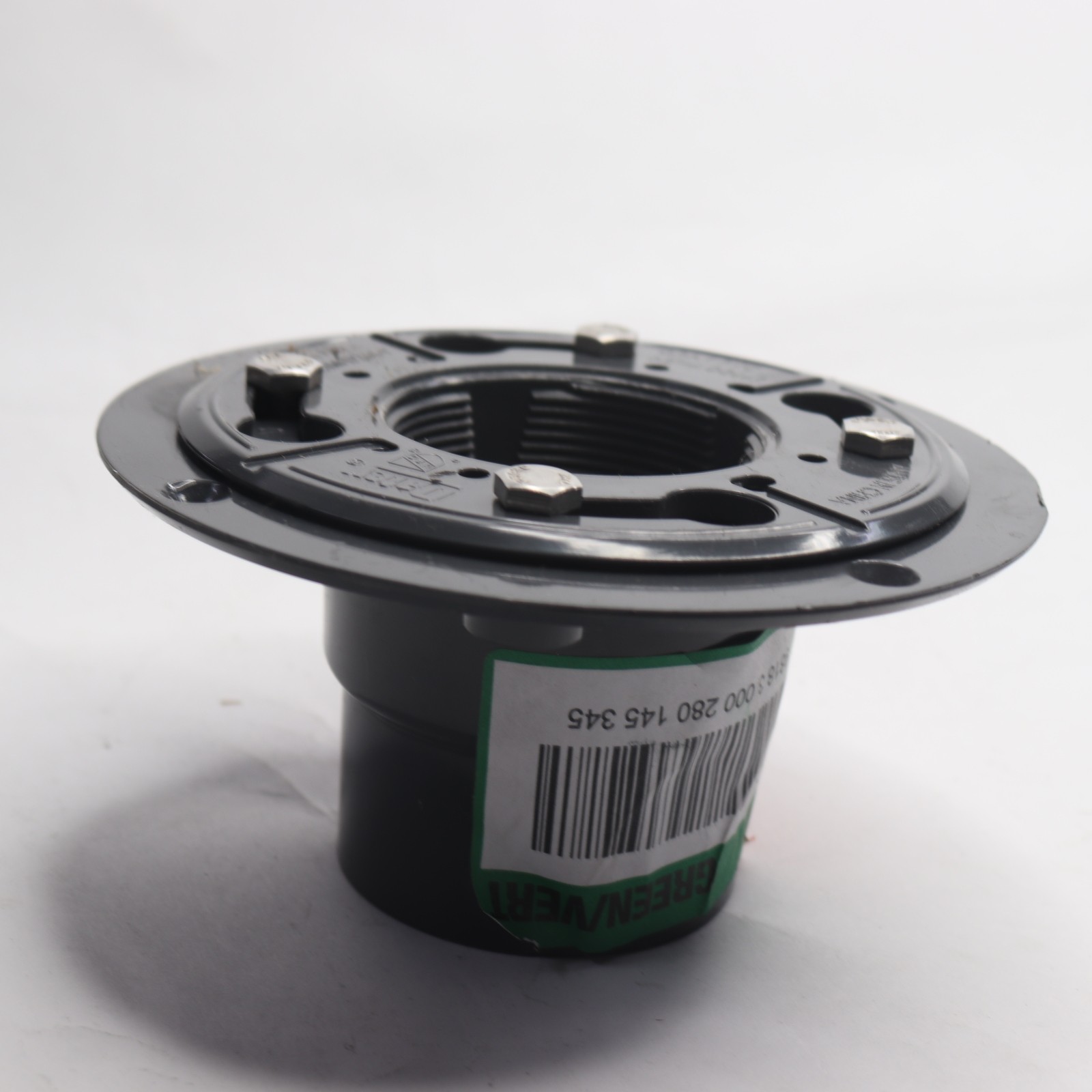 Oatey Shower Drain Square Strainer PVC Stainless Steel  Metallic 6" 423112