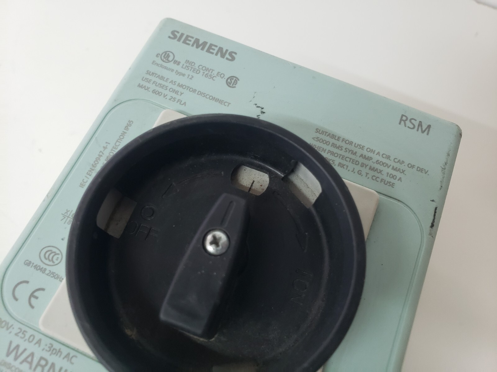 Siemens 3RK1304-0HS00-6AA0 Disconnect Module Switch RSM