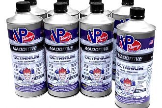 1 CASE OF 8 BOTTLES VP Fuels Madditive Octanium Fuel Additive 32 Fl. Oz. 2855