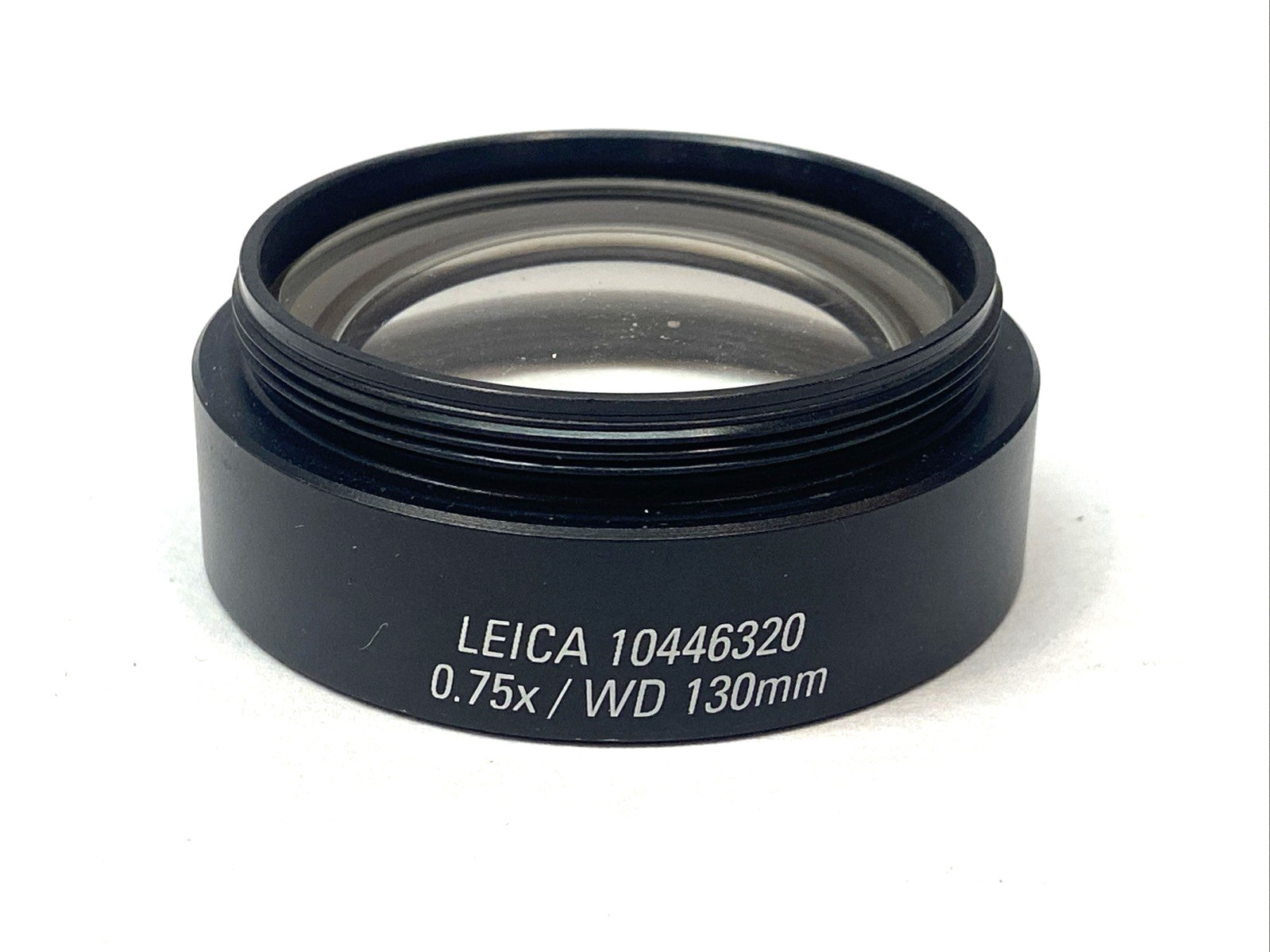 Leica 10446320 Objective Lens For Microscope 0.75x / WD 130mm