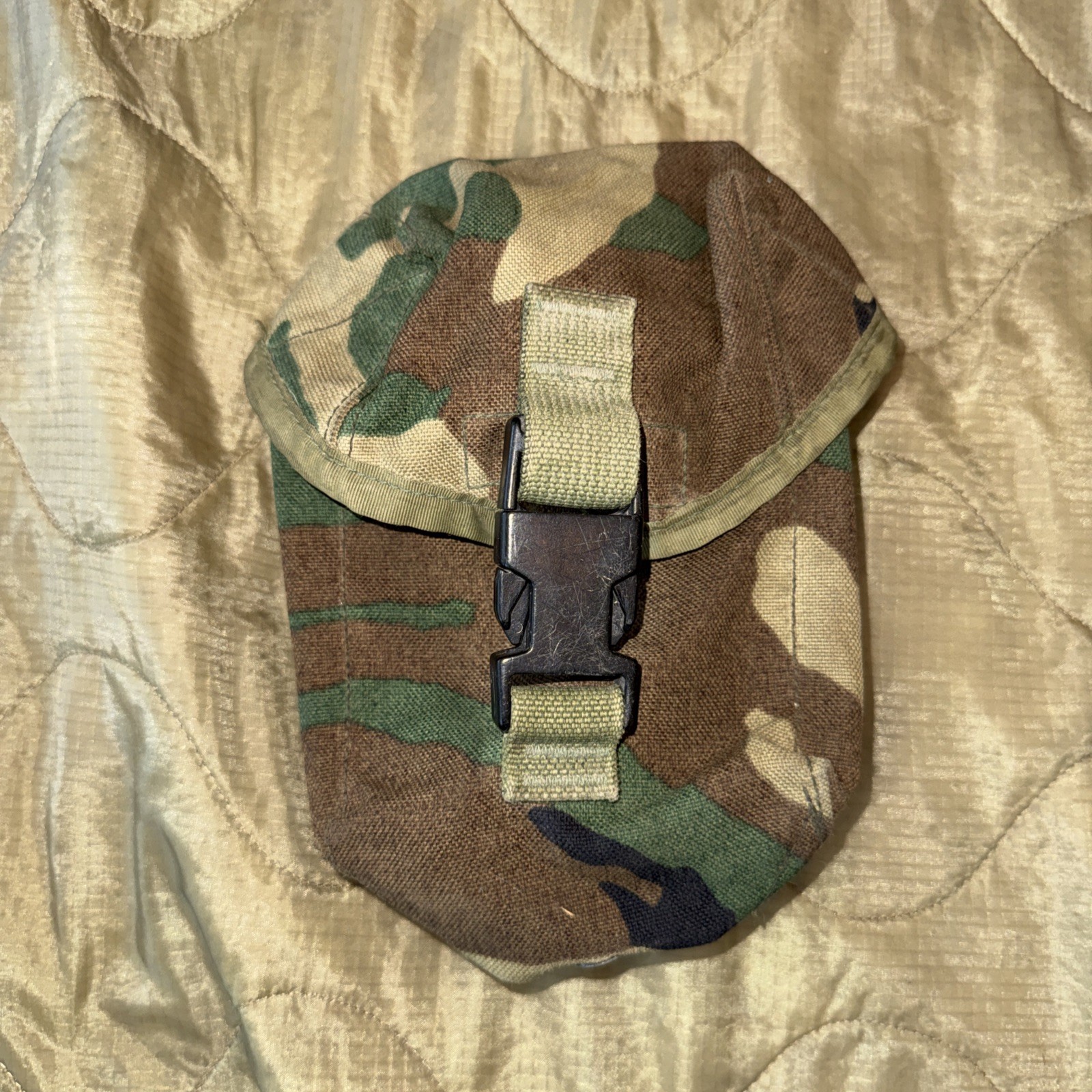 USGI Woodland M81 Camo Pouch General Purpose 100 Round MOLLE II