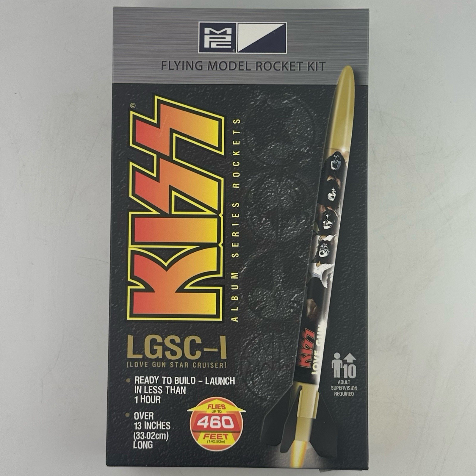 MPC KISS Love Gun Star Cruiser LGSC-1 Flying Model Rocket Kit Factory Sealed