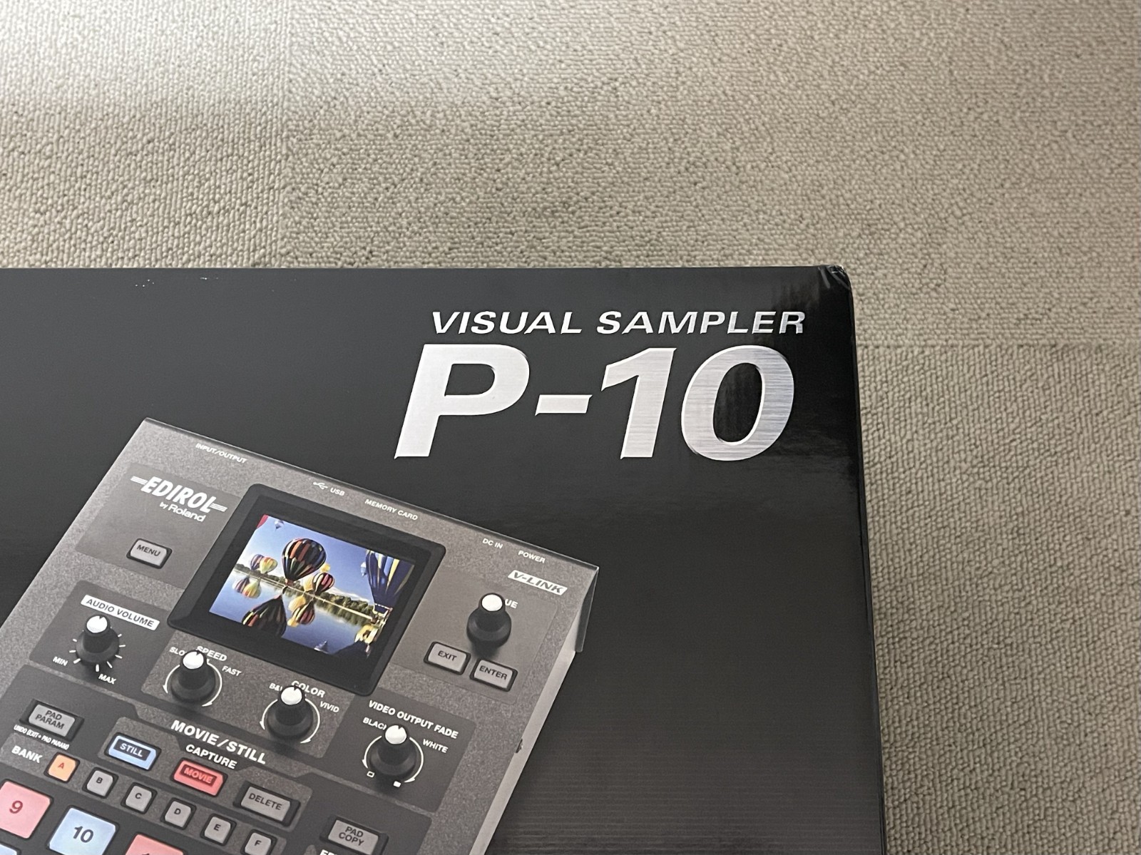 Roland Edirol P-10 Visual Sampler Video DJ VJ Performance Open Box Unused