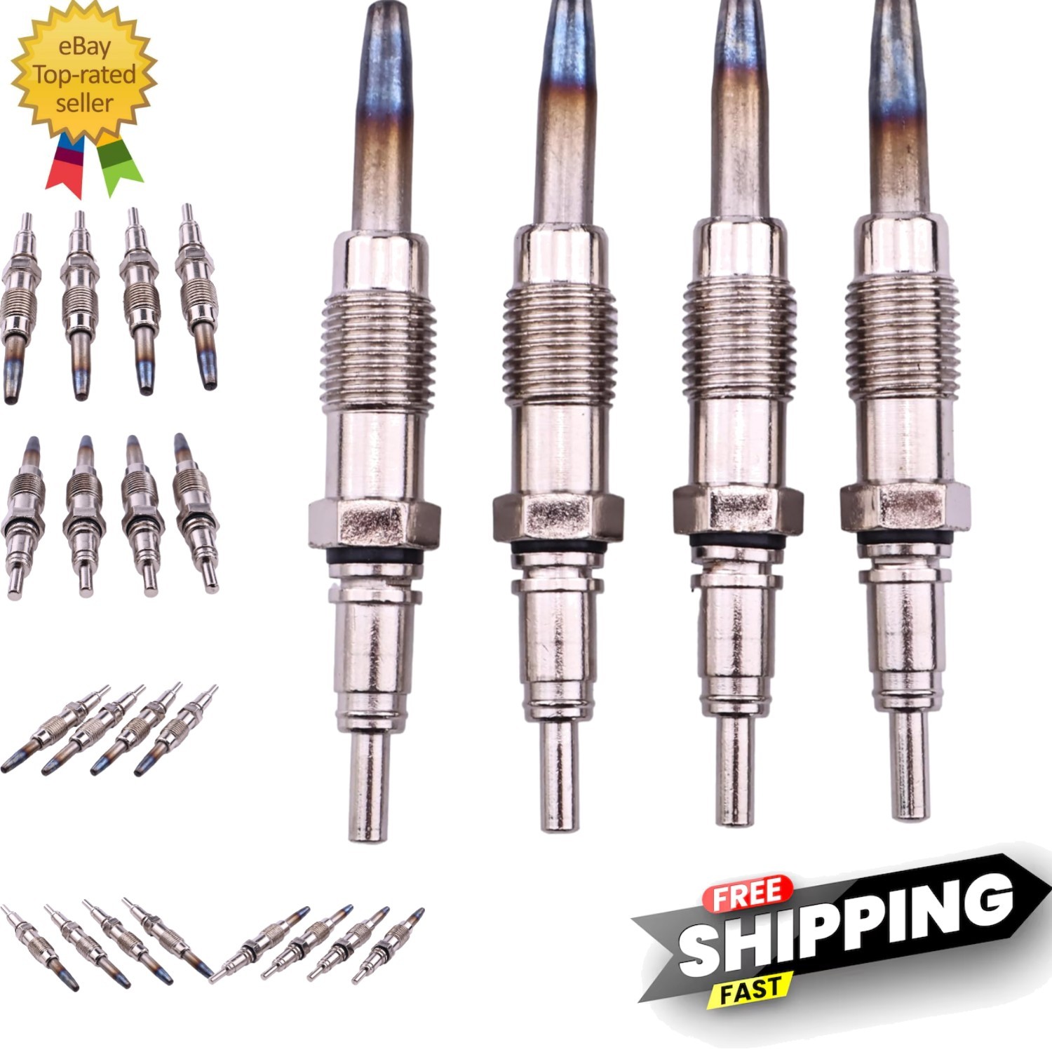 4 Pcs Glow Plugs – Reliable Replacement for Bobcat 863, 873, 864 Deutz Models