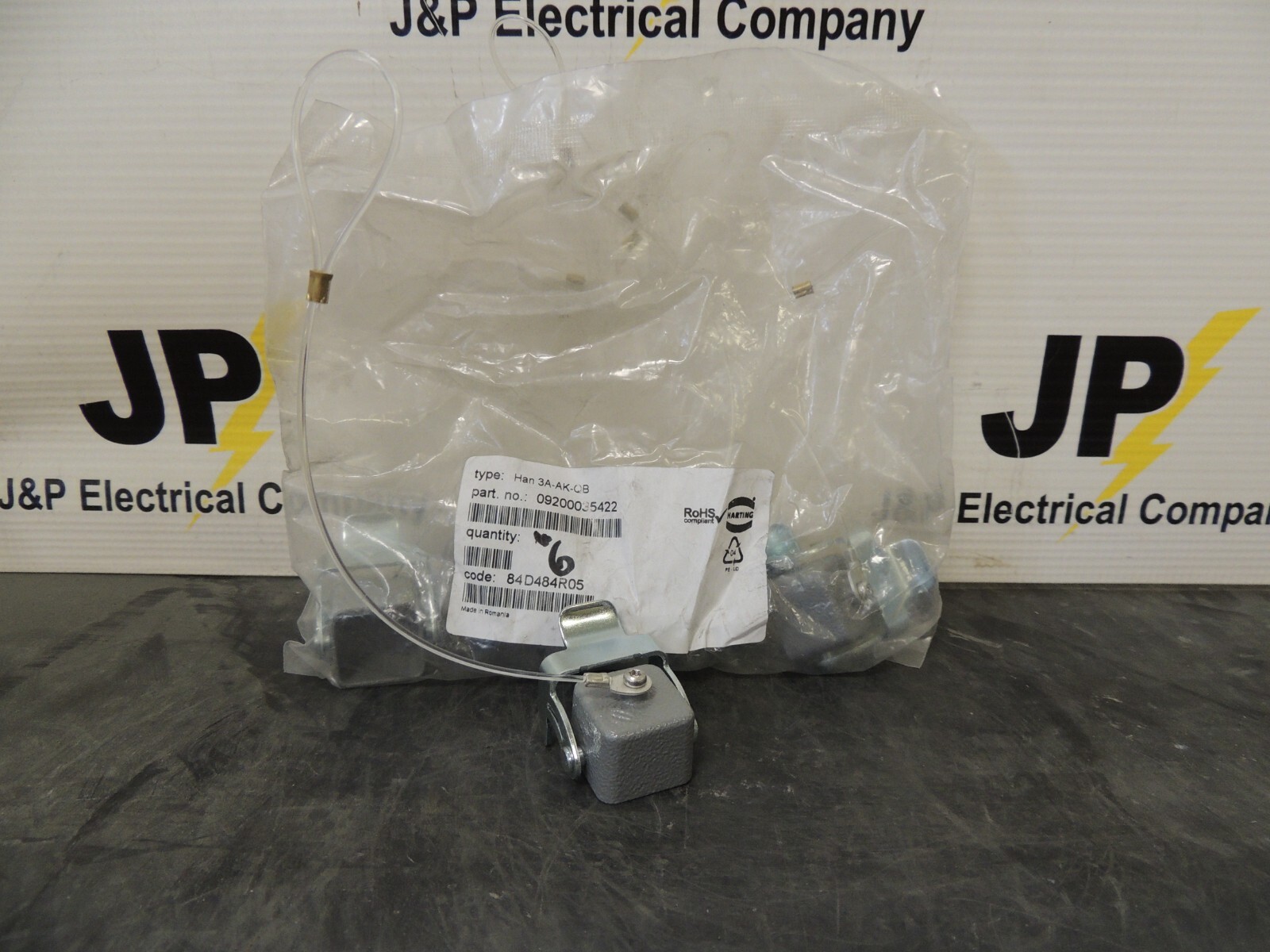 NEW HARTING 09200035422 CONNECTOR HEVAY DUTY PROTECTION COVER 09-20-003-5422