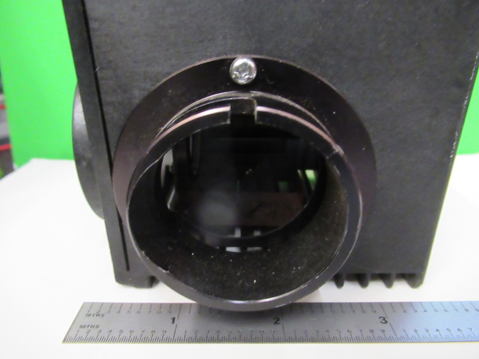 OLYMPUS EMPTY LAMP HOUSING MICROSCOPE PART AS PICTURED &15-A-73