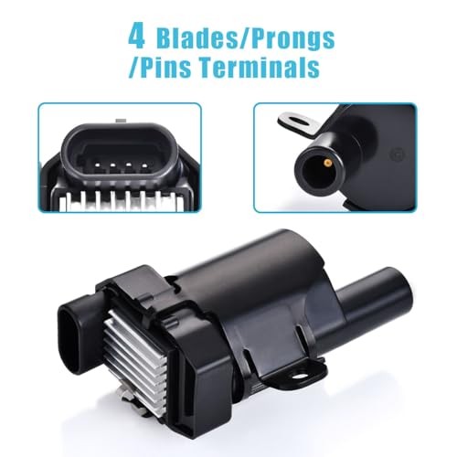 One Round Ignition Coils on Plug Pack Compatible with One MAS Coil UF262