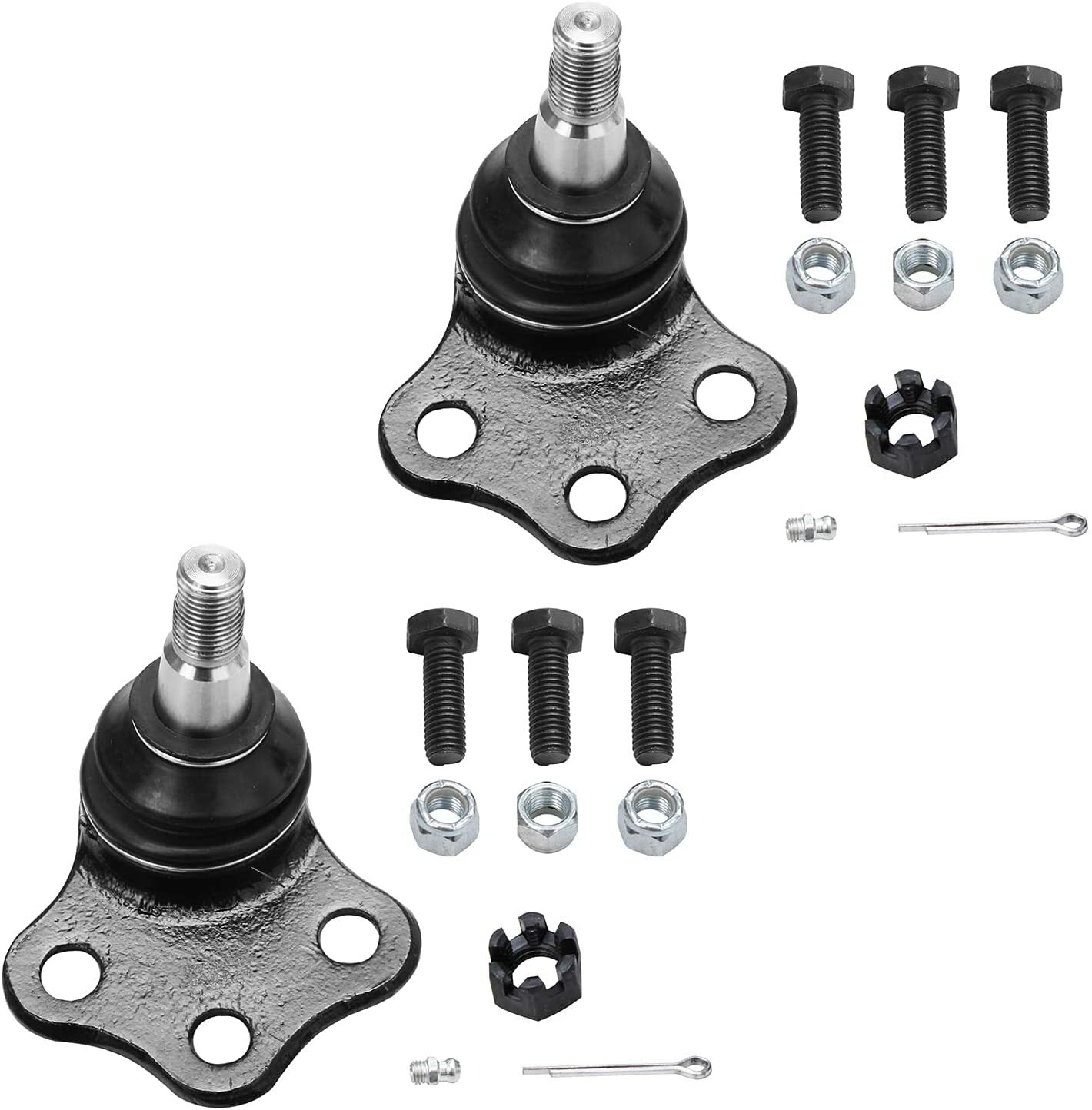 2WD Front Inner Outer Tie Rods Ball Joints for 2000 - 2002 Dodge RAM 2500 3500