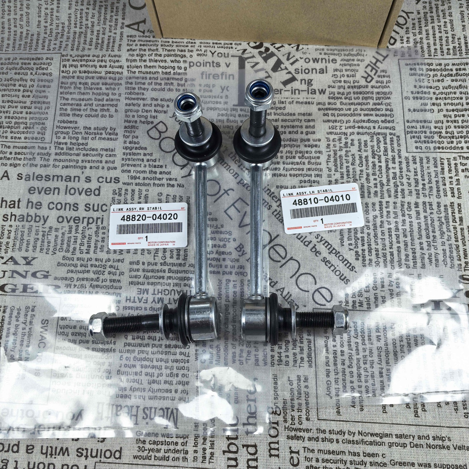 OEM 2PC Front Stabilizer Sway Bar Link Left Right Fits 05-20 Tacoma US