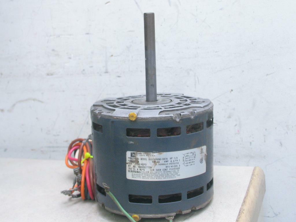 EMERSON KA55HXKNG-8474 Blower Motor 115V 1/3HP 1050RPM 4SPD HQ609277EM