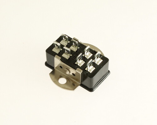 2pcs Beau Cinch S308AB Jones 8 Pin Socket 38330-0508 Panel Mount Angle Bracket