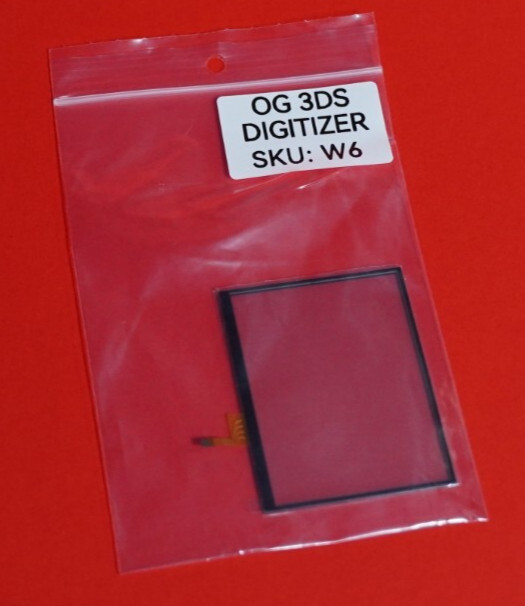 Nintendo 3DS Digitizer Touch Screen + Adhesive Replacement - New  - US Seller