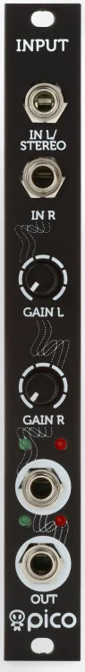 Erica Synths Pico Input Line Level to Eurorack Level Shifter Eurorack Module