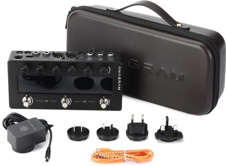 Darkglass Anagram Multi-effects Guitar Workstation - Guitar Essentials Blackout,