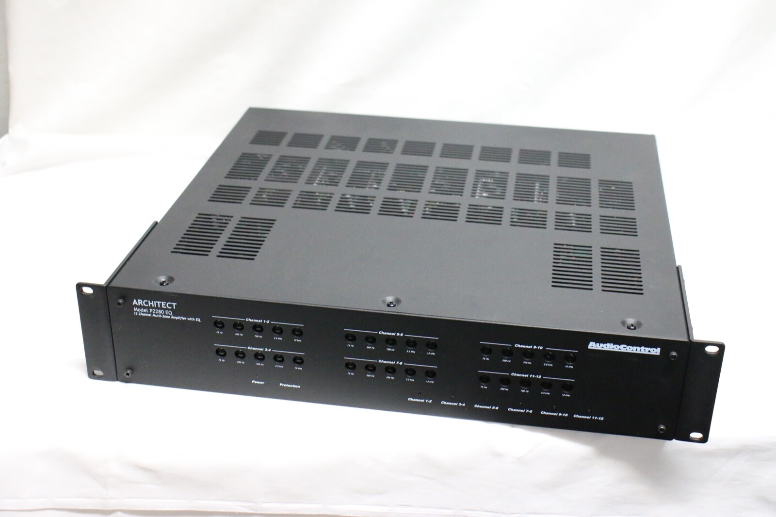 AudioControl Architect Model P2280EQ 12 Channel Multi-Zone High-Power Amplifier