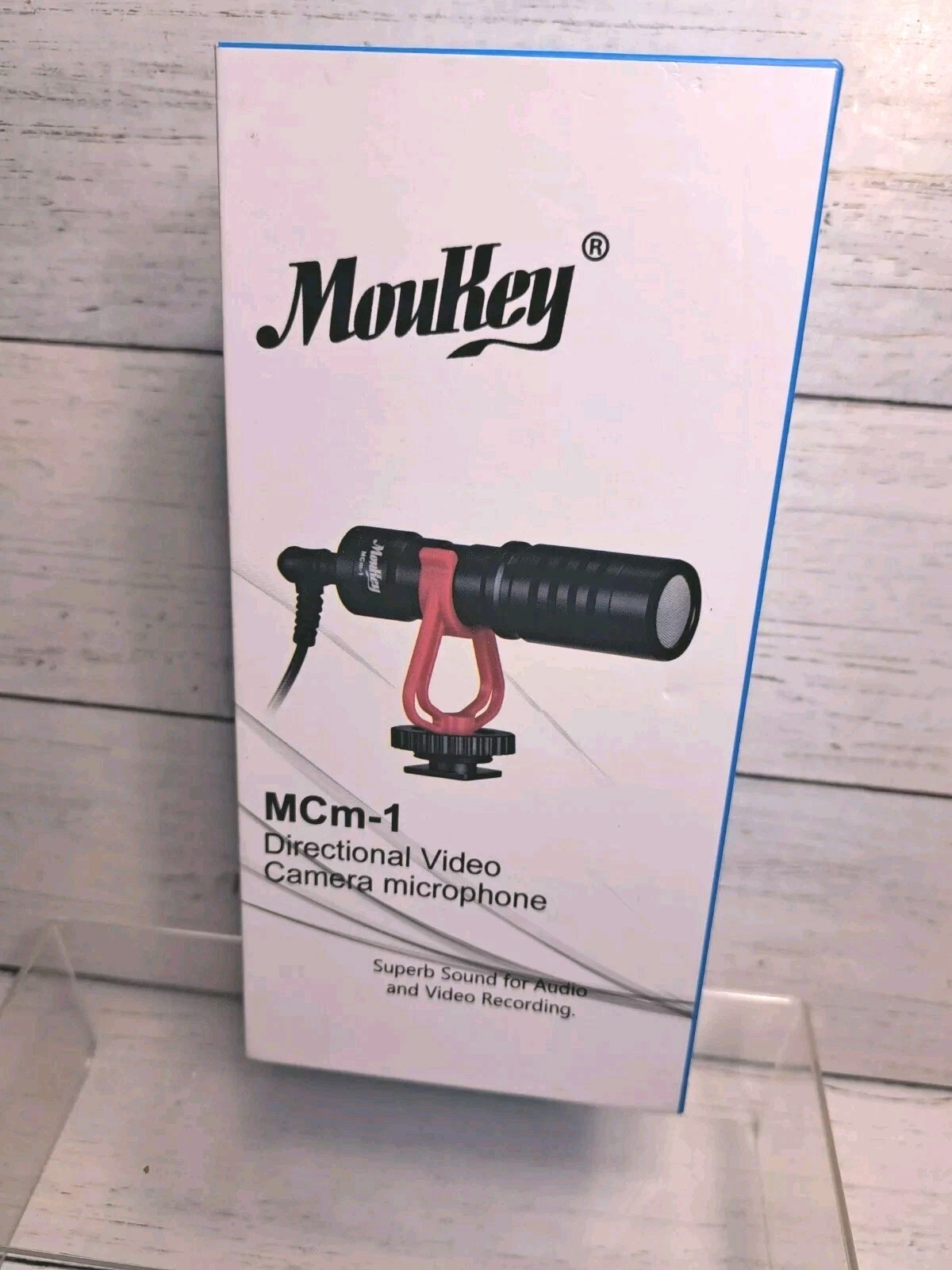 Moukey MCM-1 Video Microphone, Camera Microphone with Shock Mount Professional V